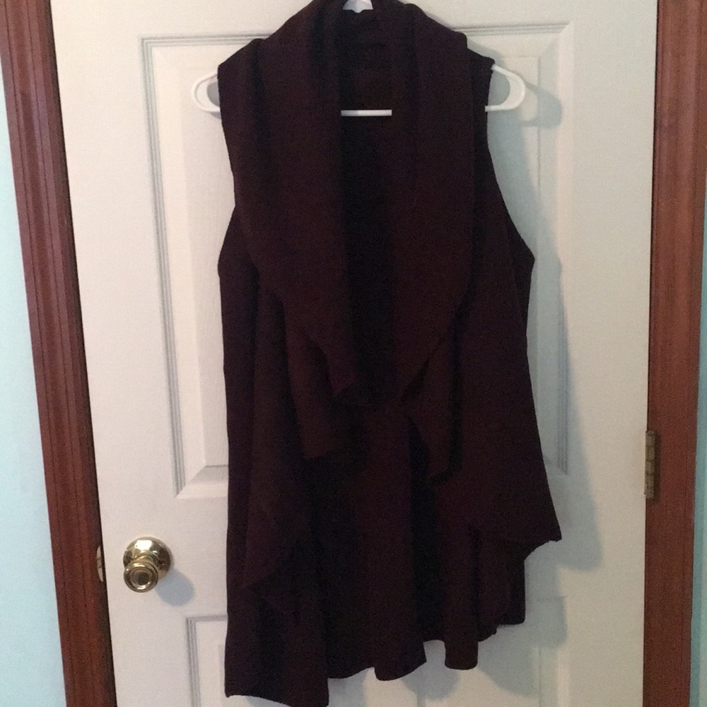 Maroon vest